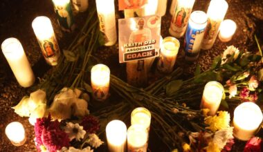 Emotional vigil held for man killed by off-duty ICE agent on New Year's Eve