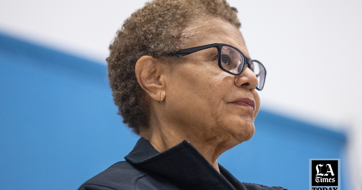 L.A. Mayor Bass sharply criticizes Minneapolis shooting; protest begins on Olvera Street