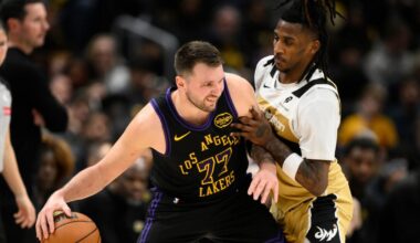 Luka Doncic has 37-point triple-double as Lakers beat Wizards