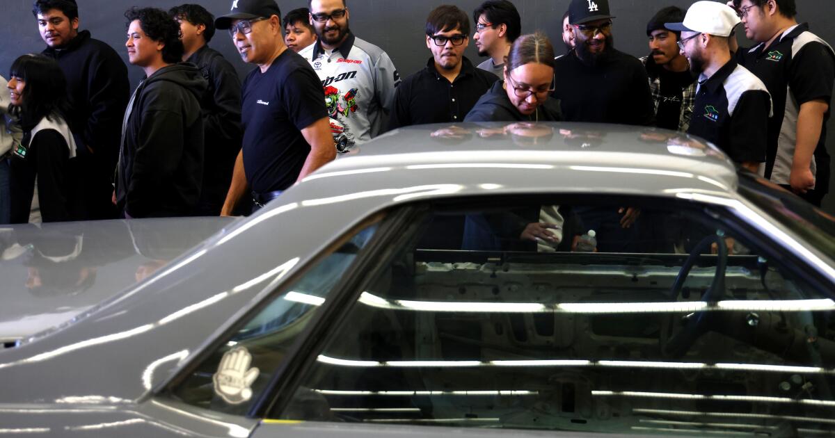 Auto shop class is thriving. Community college students basically fix your car for free