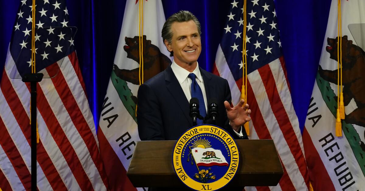 Echoing Trump, Newsom vows crackdown on corporate homebuying in California