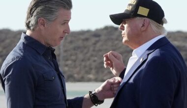 Newsom counters Trump's claims about California crime with stats