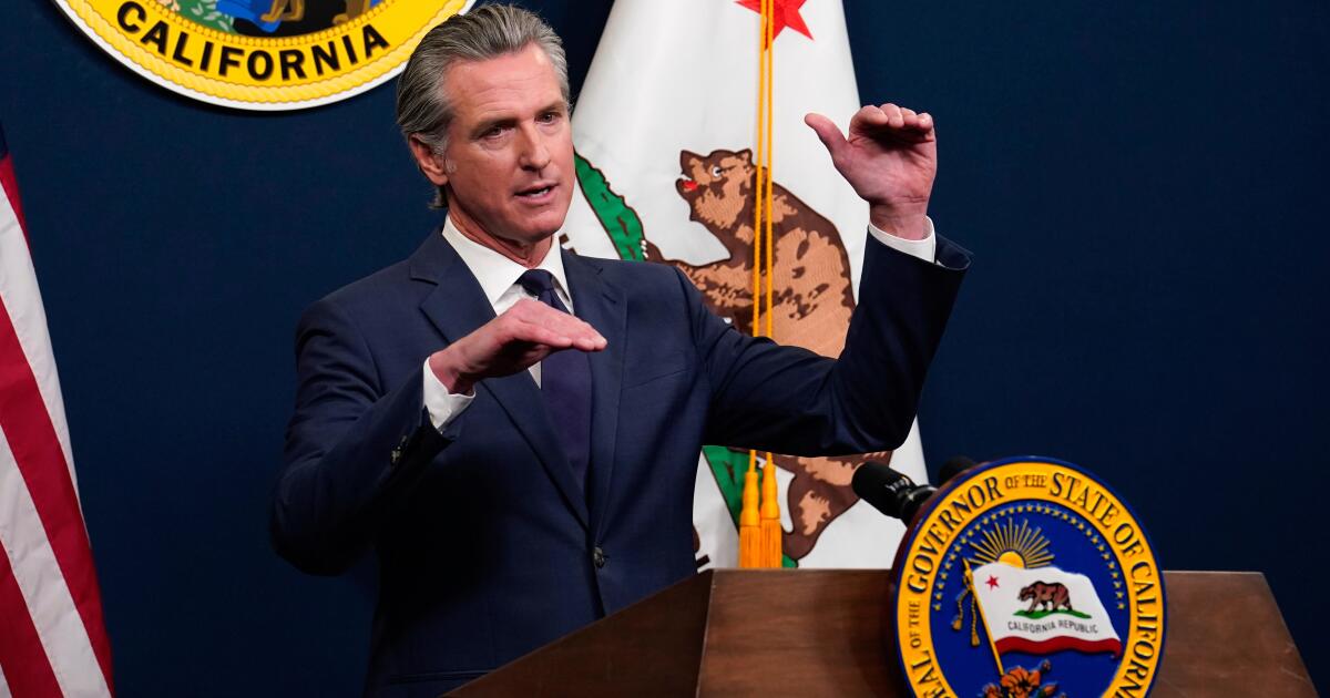 Column: In the new year, same budget headache for California