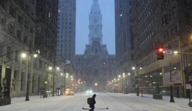 Snow and sleet blanket East, widespread outages in South