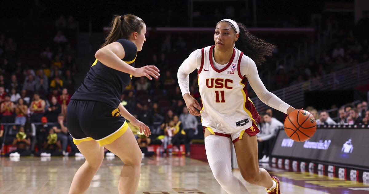 USC women basketball stuns No. 8 Iowa in a huge statement win