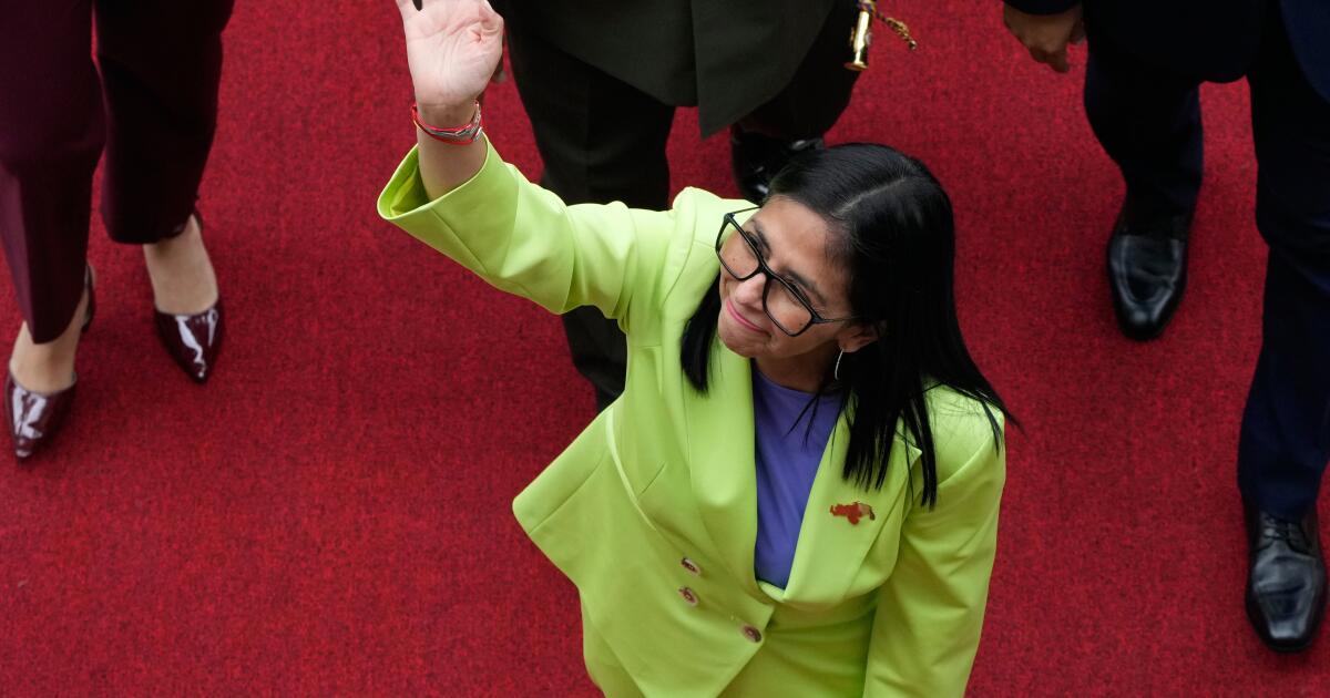 Venezuela's Delcy Rodríguez has been on DEA radar for years