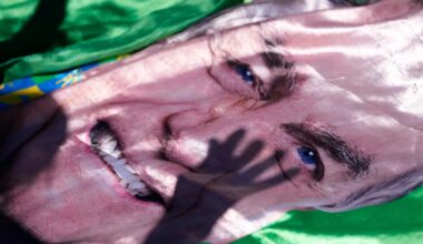 Brazil's Bolsonaro leaves hospital, returns to jail