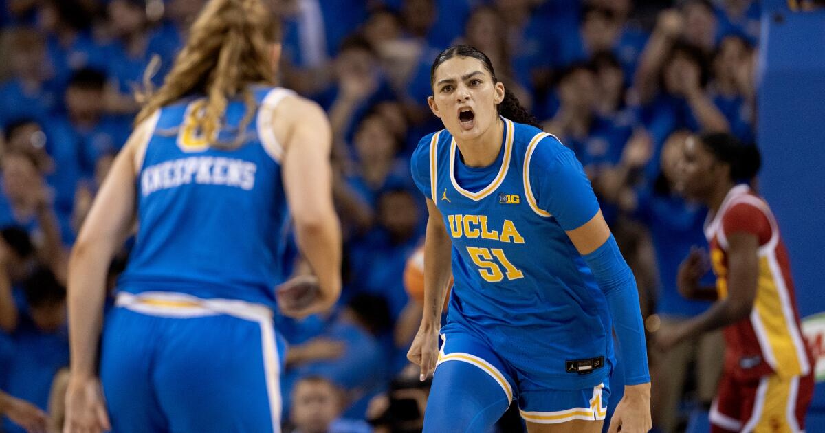 Lauren Betts and No. 4 UCLA women's basketball rout No. 17 USC