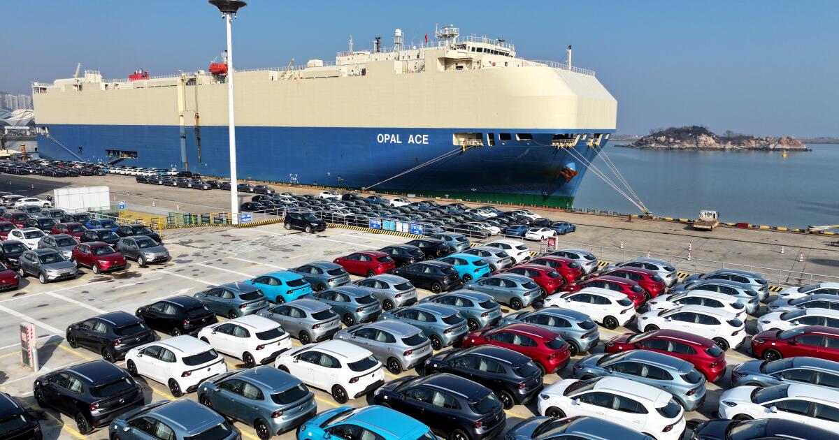 Canada-China EV deal cheered by California’s clean-air cop