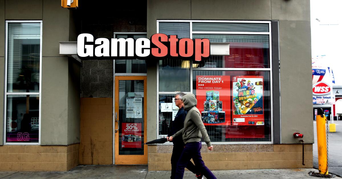 GameStop is closing more stores in California