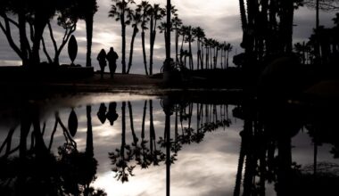 Southern California is about to get a break from the rain. How long will it last?