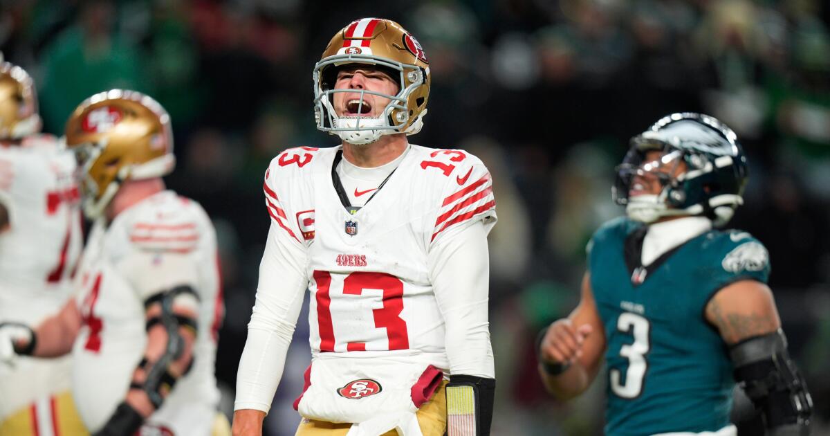 NFC wild-card playoffs: 49ers eliminate defending champion Eagles