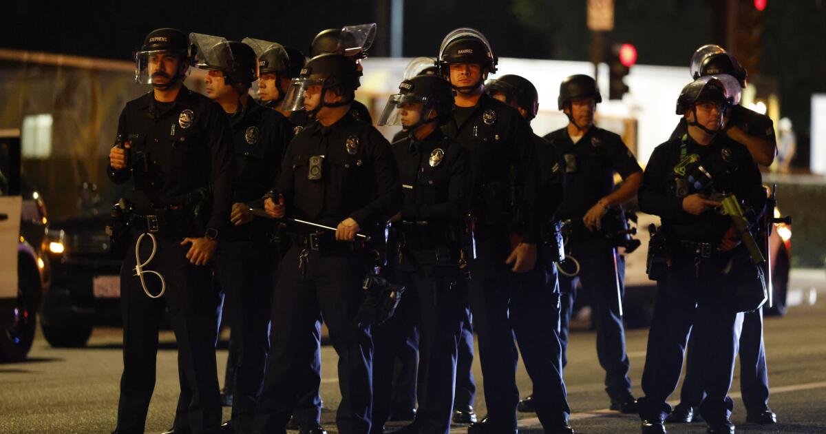 Federal judge bars LAPD use of some 'less-lethal' weapons at protests