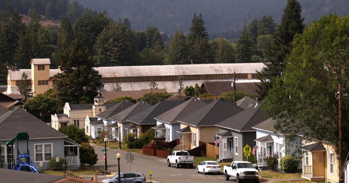 Tiny Scotia battles to survive as California's last company town