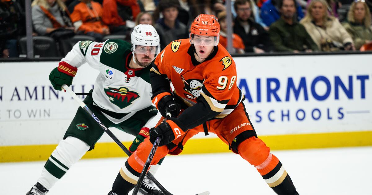 Ducks can't hold back Wild as losing streak grows to five games