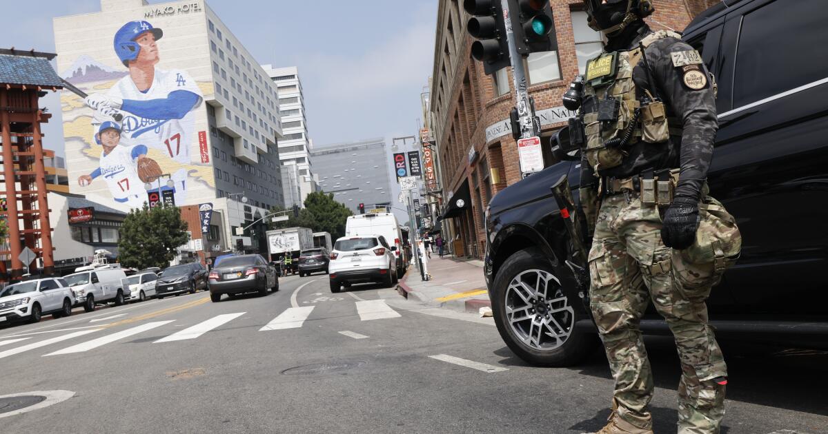 L.A. County moves to carve out 'ICE-free' zones following immigration raid violence