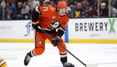 Ducks star Leo Carlsson out with thigh injury, could miss Olympics