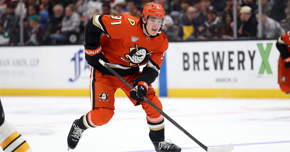 Ducks star Leo Carlsson out with thigh injury, could miss Olympics
