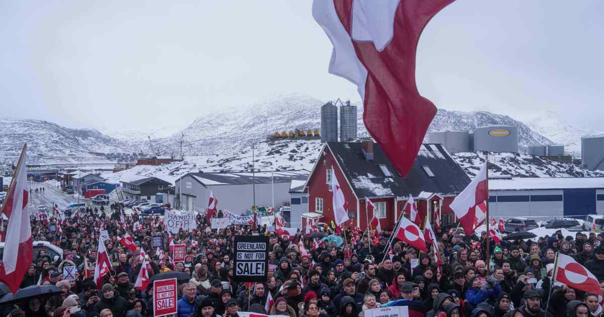 Europe warns of 'downward spiral' after Trump tariff threat on Greenland