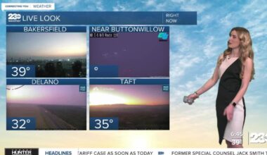 Dense fog advisory in the valley Wednesday morning