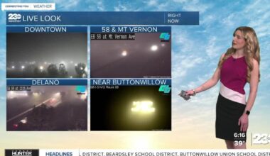 Widespread fog in the valley Tuesday morning