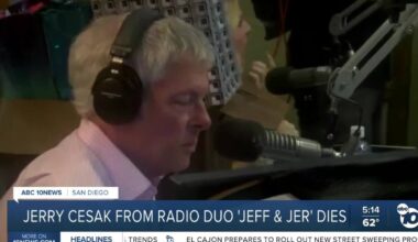 Longtime San Diego radio host Jerry Cesak dies