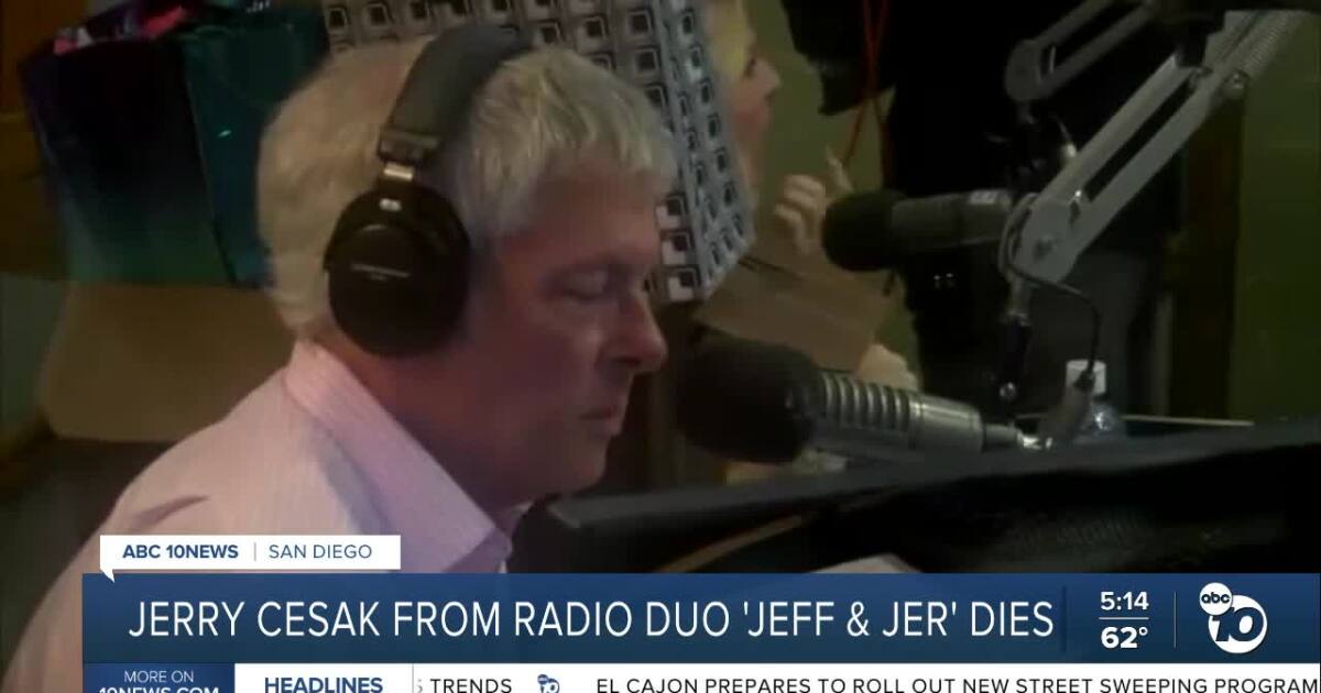 Longtime San Diego radio host Jerry Cesak dies