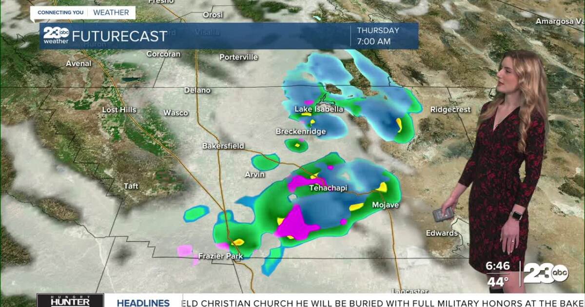 Storm passing through on Thursday