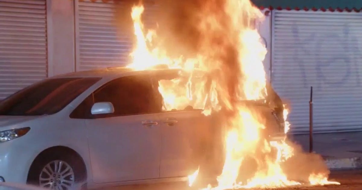 Suspected arsonist on the run in downtown LA