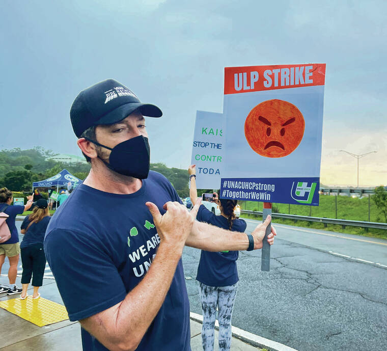 Open-ended Kaiser strike begins in Hawaii and California