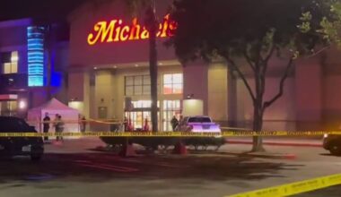 1 dead in shooting outside a Los Angeles Michaels in San Fernando Valley