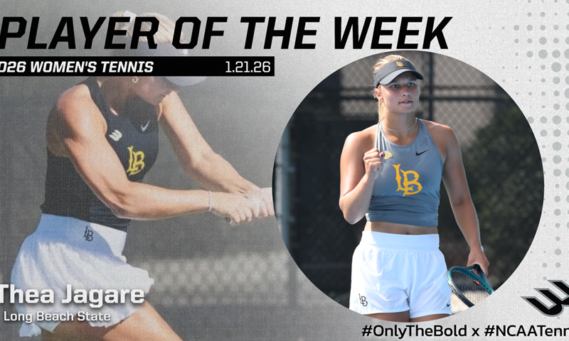 Long Beach State’s Thea Jagare Earns Player of the Week Award
