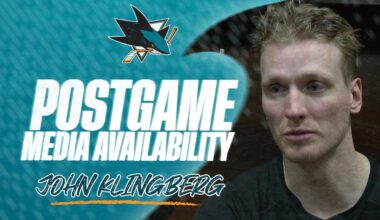 Postgame at DET(1/16): Klingberg | San Jose Sharks