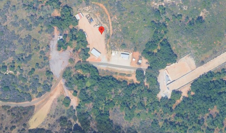Google map satellite image of 25855 Valley Center Road.
