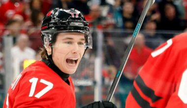 Sharks' Macklin Celebrini Shines Despite Canada's Heartbreak