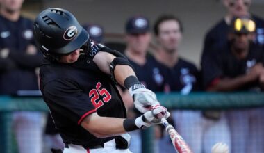 Live Updates - Georgia Baseball VS Oakland, Game Two And Three