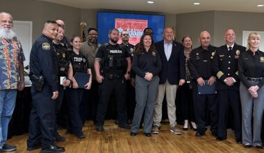 Oakland presents fourth-quarter officer awards