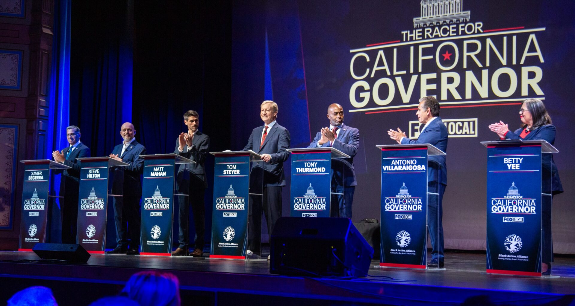 California governor candidates struggle to stand out at S.F. debate