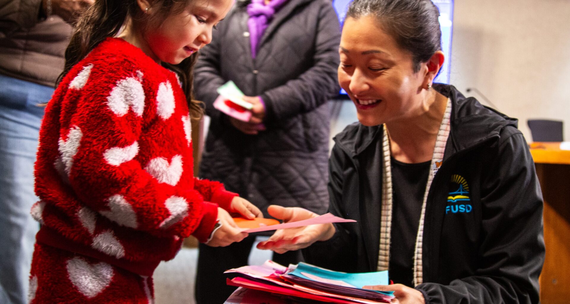 S.F. immigrant students deliver valentines to superintendent