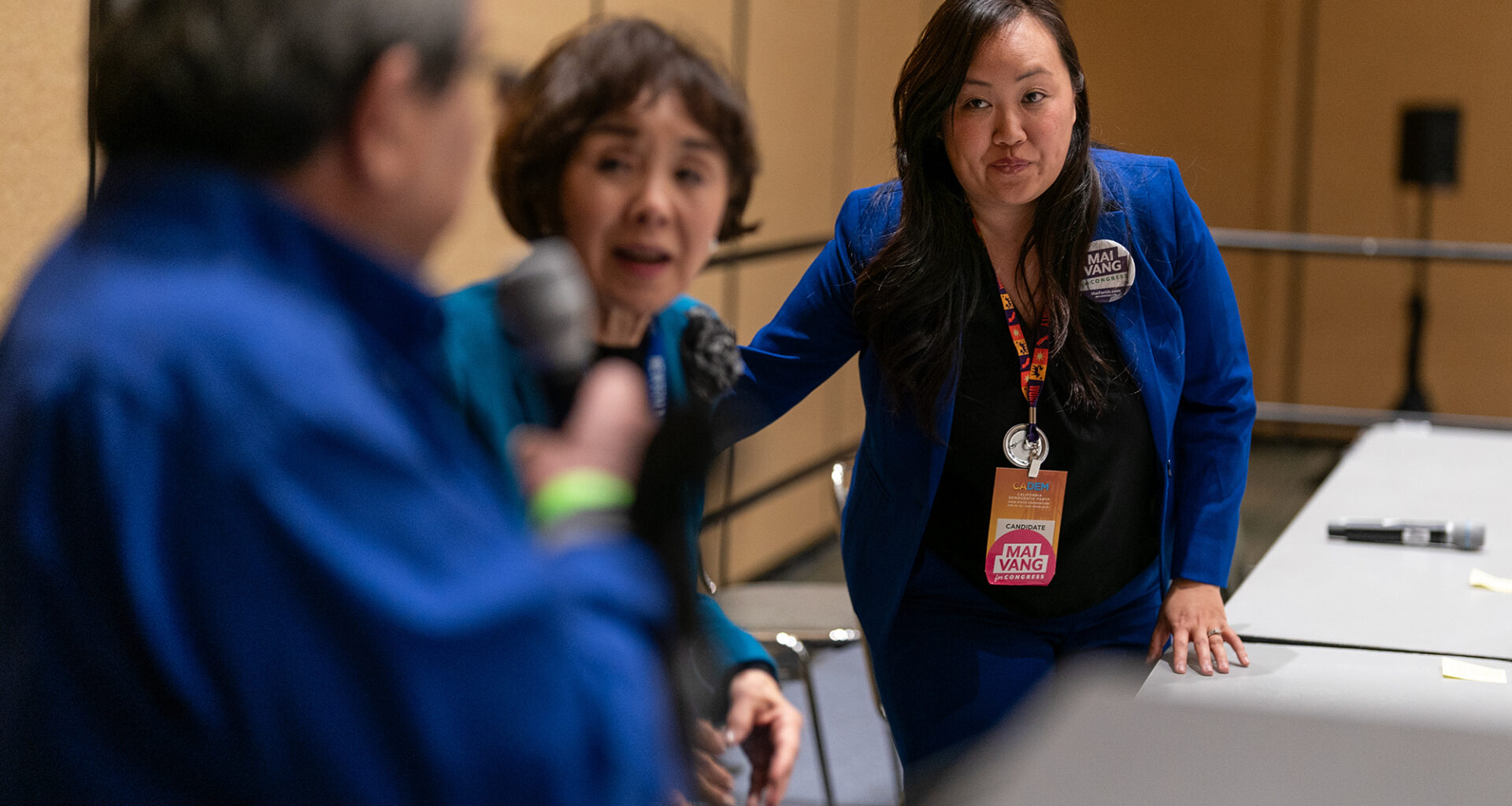 California Democrats endorse incumbents over new challengers