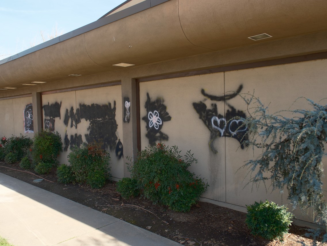 Buddhist Church of Sacramento vandalized with white nationalist symbols