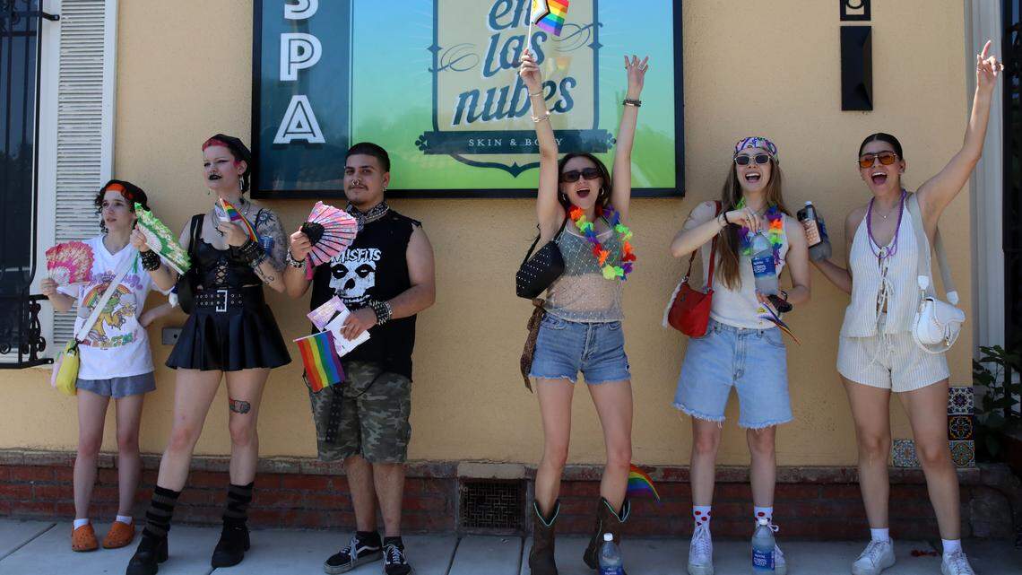 The 35th Pride Parade in the Tower District on June 7, 2025 drew 16,000 spectators, according to organizers.