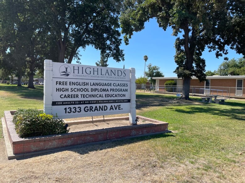 Highlands Community Charter and Technical Schools's main campus in Sacramento has grown from just a few buildings to a large campus with dozens of classrooms over the last decade.