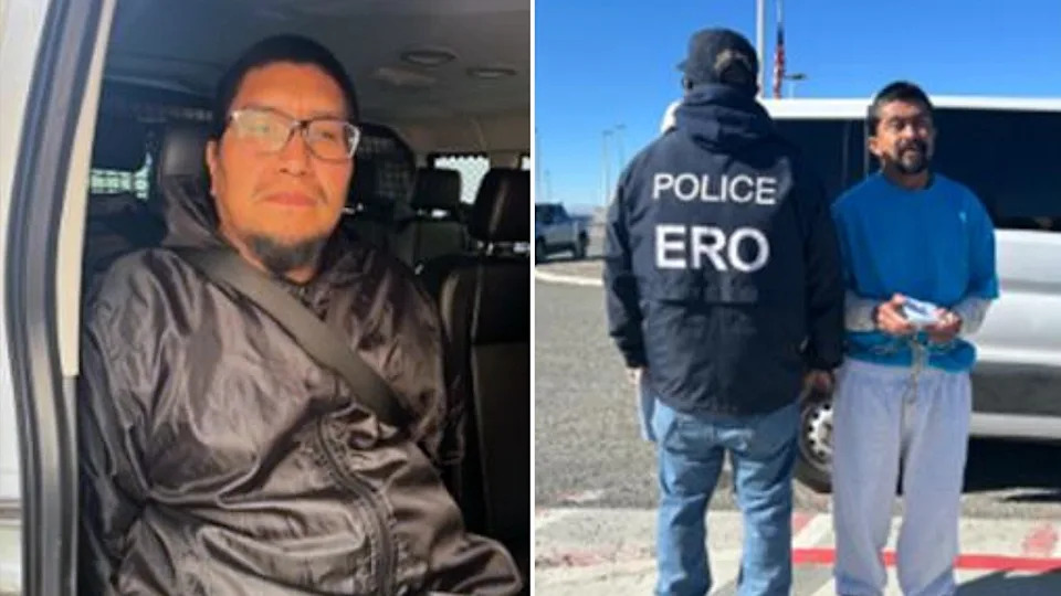 ICE arrestees in Los Angeles