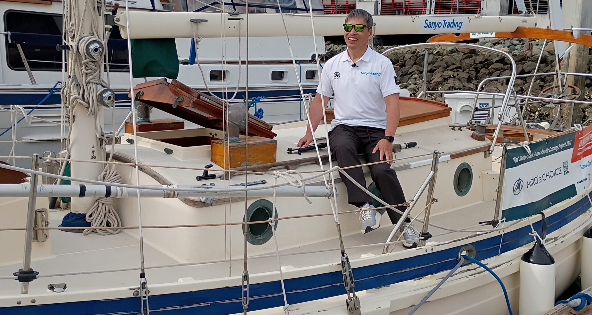 Blind Japanese sailor to launch solo trans-Pacific crossing from San Diego