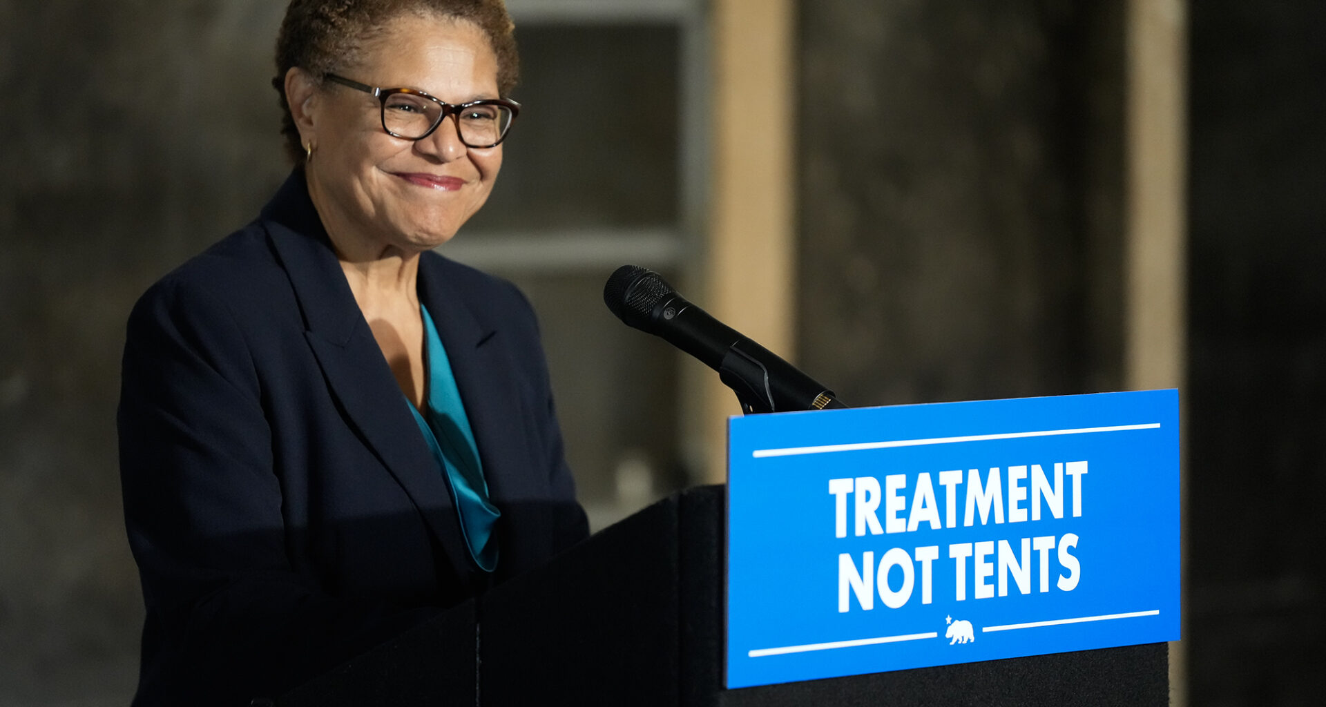 LA mayor faces an election battle from the city's left wing