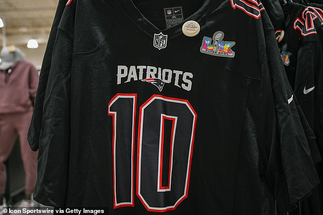 In a viral post, fans noted that the official jersey which the Patriots will wear is not on sale