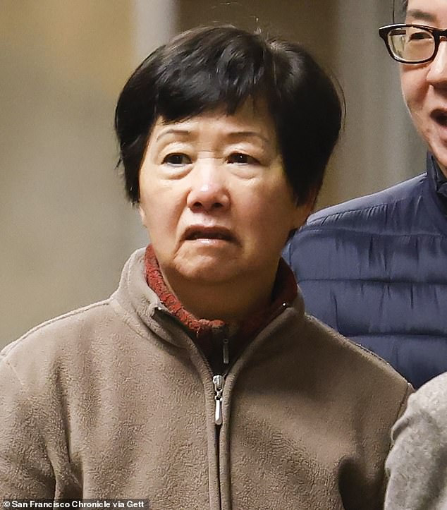 Mary Fong Lau, 80, had pleaded no contest to four counts of vehicular manslaughter on Friday, changing her plea from not guilty