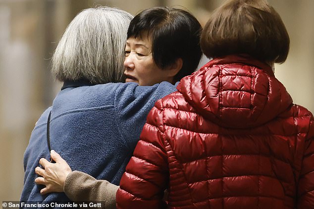 Lau was seen being comforted in court on Friday. She will more than likely only receive probation for her crimes, as the judge is taking her age into account