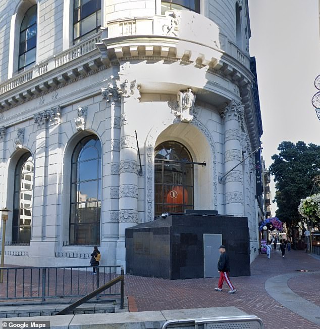 AT&T is moving back into this location in the One Powell Street building, which has been vacant since 2023 when the company moved out. The location is pictured unoccupied in 2025